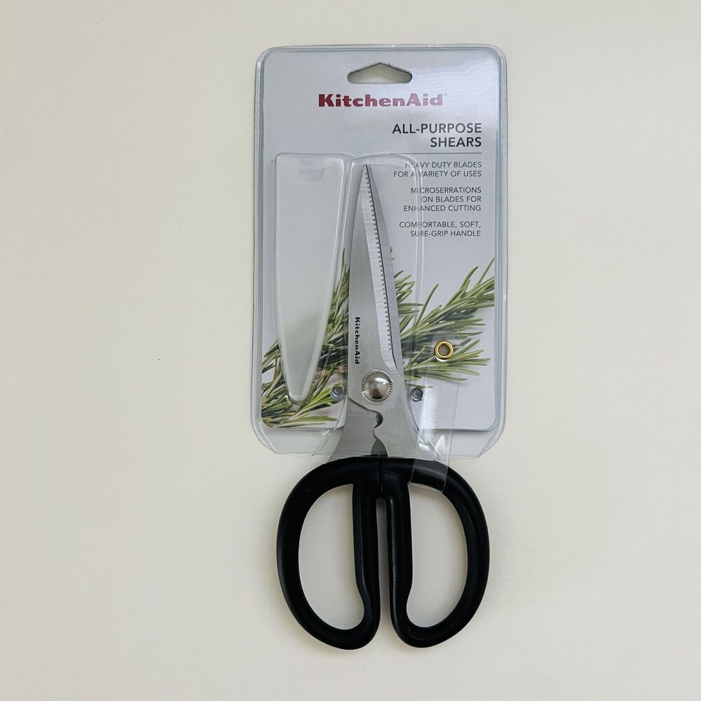 KITCHENAID All Purpose Shears, Kitchen Scissor, Onyx Black